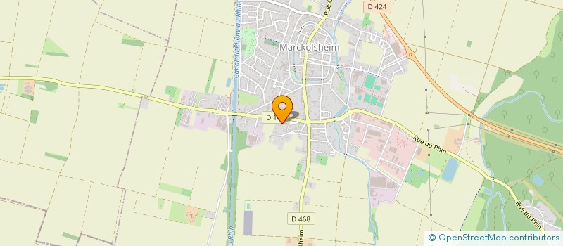 localisation de l'entreprise MADAME NICOLE KUENTZ  MARCKOLSHEIM