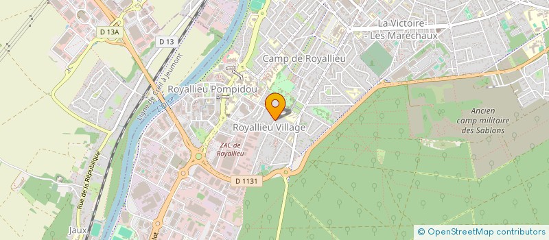 localisation de l'entreprise MADAME NICOLE LABOISSE à COMPIEGNE