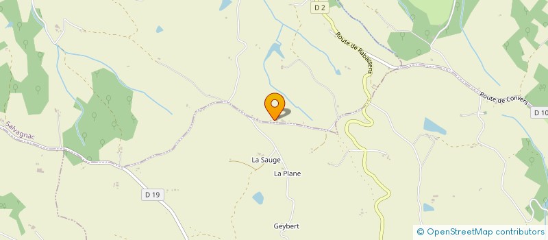 localisation de l'entreprise MADAME NICOLE LAFFINEUSE à SALVAGNAC