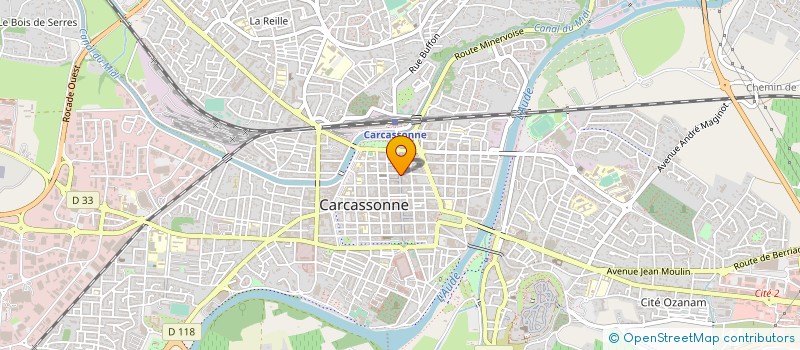 localisation de l'entreprise MADAME NICOLE LAFFONT à CARCASSONNE