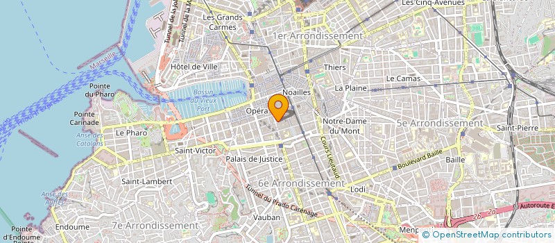 localisation de l'entreprise MADAME NICOLE LAFFUE  MARSEILLE