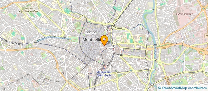 localisation de l'entreprise MADAME NICOLE LAFONT à MONTPELLIER