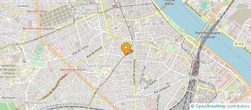 localisation de l'entreprise MADAME NICOLE LAGACHE à BORDEAUX