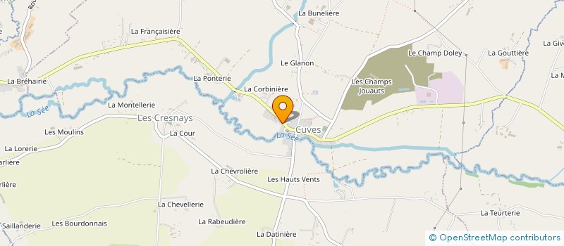 localisation de l'entreprise MADAME NICOLE LAGOUTTE  LINGEARD