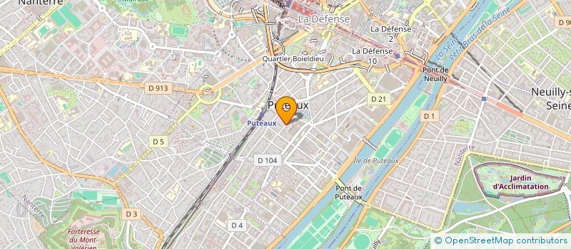 localisation de l'entreprise MADAME NICOLE LAHANIER  PUTEAUX