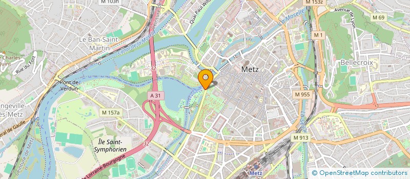 localisation de l'entreprise MADAME NICOLE LAMBINET  METZ