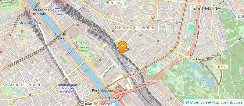 localisation de l'entreprise MADAME NICOLE LAMOTHE  PARIS