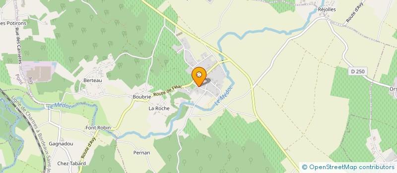 localisation de l'entreprise MADAME NICOLE LANCKBEEN  SAINT-PALAIS-DE-PHIOLIN