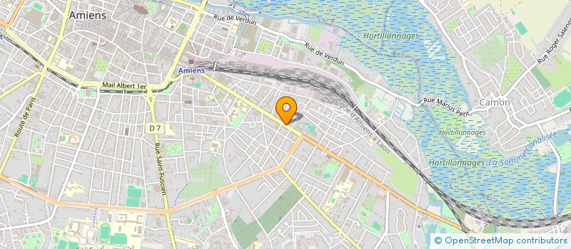 localisation de l'entreprise MADAME NICOLE LANDIER  AMIENS