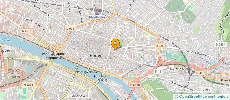 localisation de l'entreprise MADAME NICOLE LANGE à ROUEN