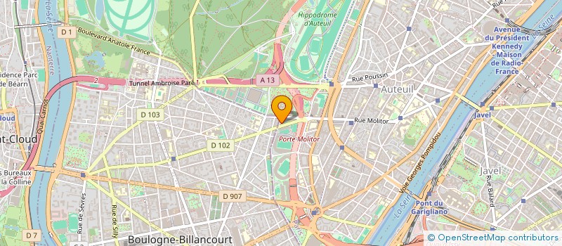 localisation de l'entreprise MADAME NICOLE LAPLACE  PARIS