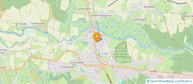 localisation de l'entreprise MADAME NICOLE LAW-MINE  LESSAY