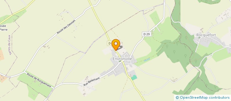 localisation de l'entreprise MADAME NICOLE LE BER  ENVRONVILLE