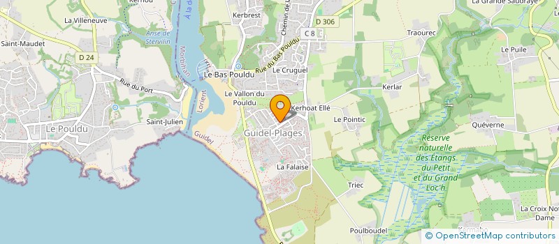 localisation de l'entreprise MADAME NICOLE LE CLERE  GUIDEL