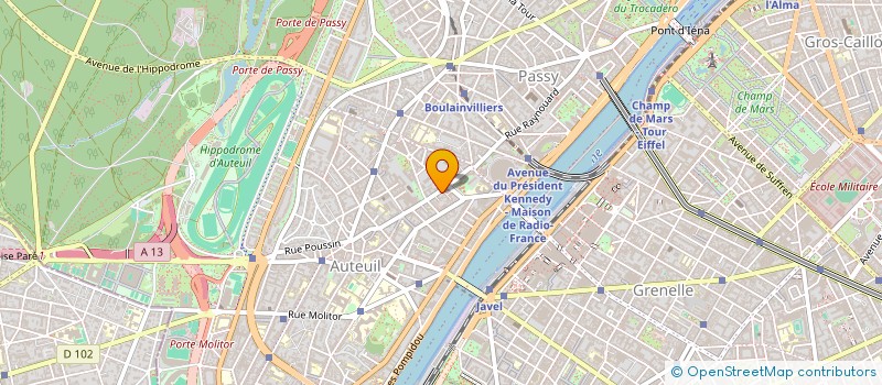 localisation de l'entreprise MADAME NICOLE LEBRUN à PARIS