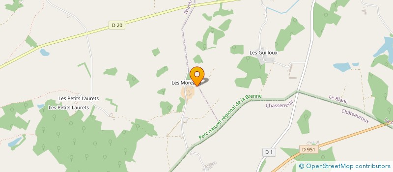 localisation de l'entreprise MADAME NICOLE LECHEL à LA PEROUILLE