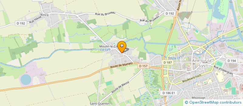 localisation de l'entreprise MADAME NICOLE LECHENE  ROMBLY