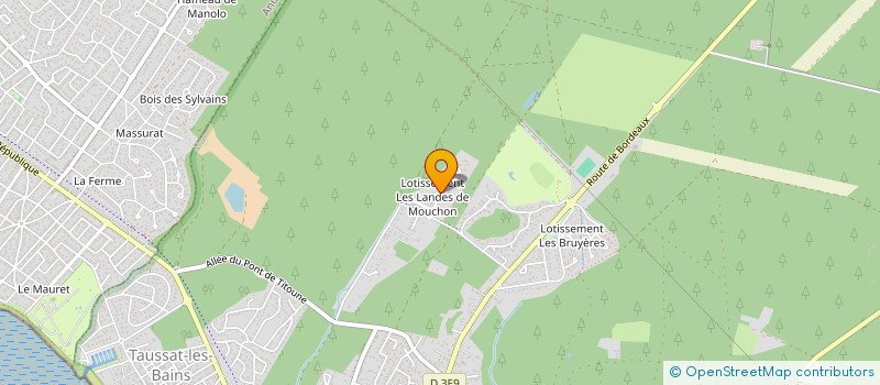 localisation de l'entreprise MADAME NICOLE LEDEVIN  LANTON