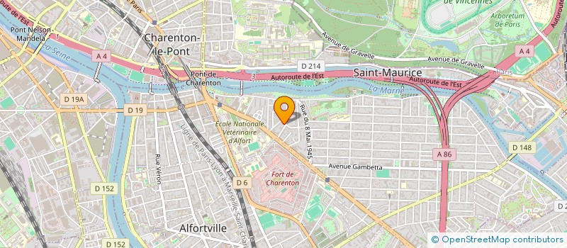 localisation de l'entreprise MADAME NICOLE LEGENDRE à MAISONS-ALFORT
