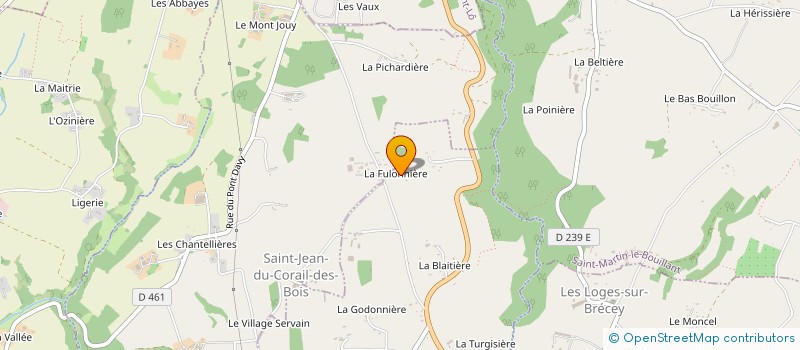 localisation de l'entreprise MADAME NICOLE LEHERICEY à LE PETIT-CELLAND