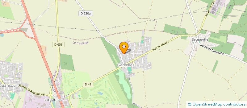 localisation de l'entreprise MADAME NICOLE LEMONNIER à GRENTHEVILLE