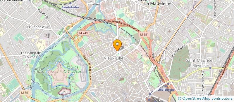 localisation de l'entreprise MADAME NICOLE LENGLET à LILLE