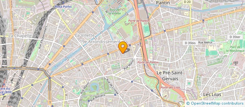 localisation de l'entreprise MADAME NICOLE LEVY  PARIS