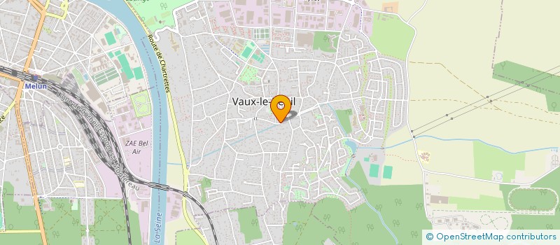 localisation de l'entreprise MADAME NICOLE LIDOINE à VAUX-LE-PENIL