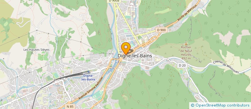localisation de l'entreprise MADAME NICOLE LIOTARD à DIGNE-LES-BAINS