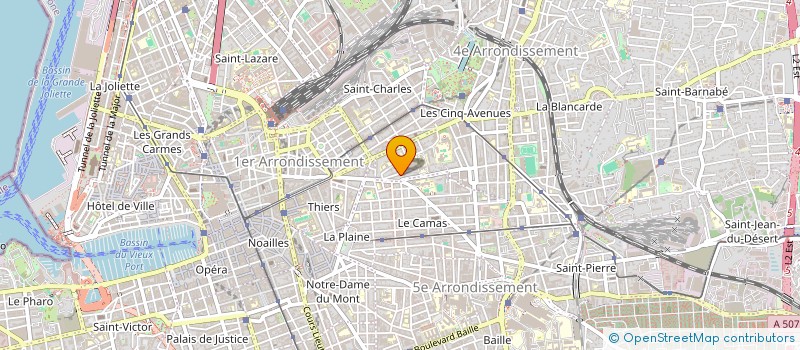 localisation de l'entreprise MADAME NICOLE LIRONVILLE à MARSEILLE