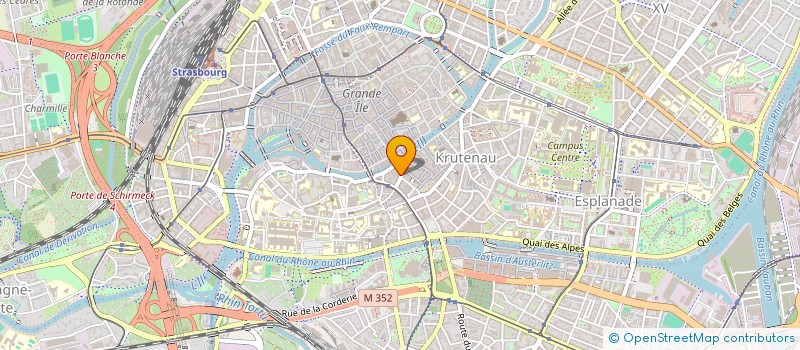 localisation de l'entreprise MADAME NICOLE LOEWENGUTH à STRASBOURG