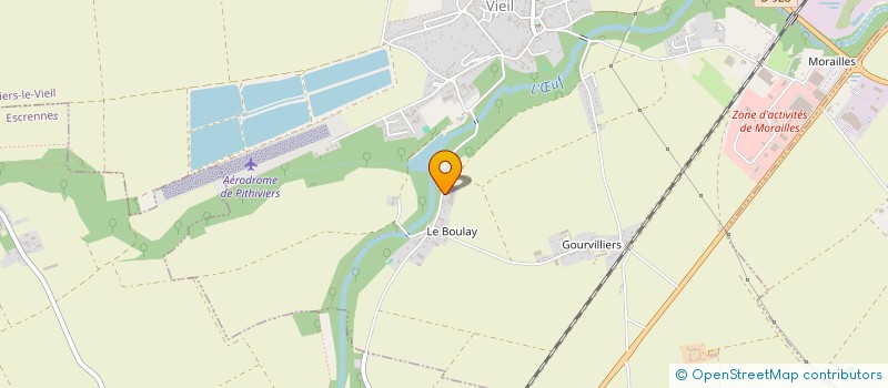 localisation de l'entreprise MADAME NICOLE LOP  PITHIVIERS-LE-VIEIL
