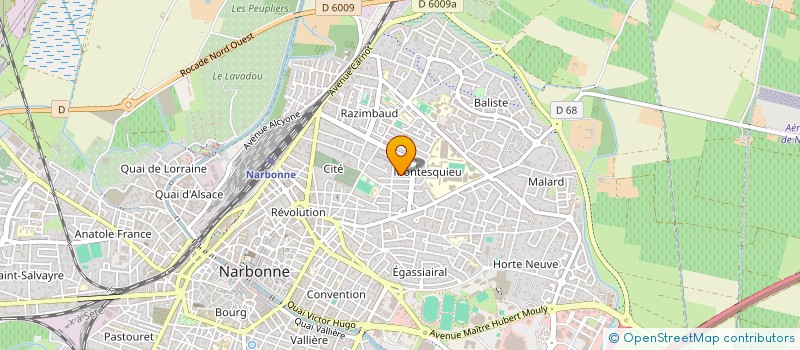 localisation de l'entreprise MADAME NICOLE LOPEZ à NARBONNE