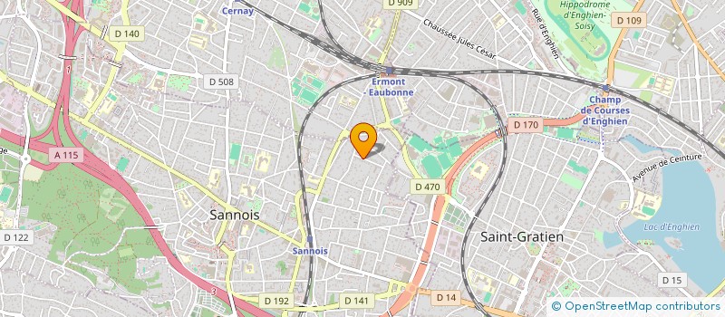 localisation de l'entreprise MADAME NICOLE LOPEZ à SANNOIS