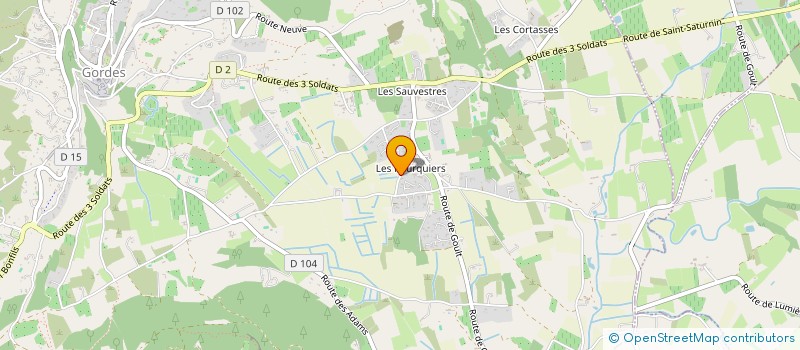 localisation de l'entreprise MADAME NICOLE LORMIER à GORDES