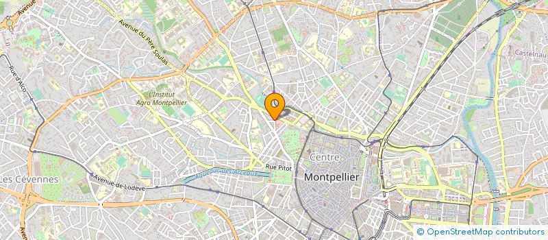localisation de l'entreprise MADAME NICOLE LOUBATIERES à MONTPELLIER