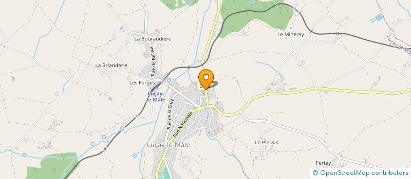 localisation de l'entreprise MADAME NICOLE LOUET à LUCAY-LE-MALE