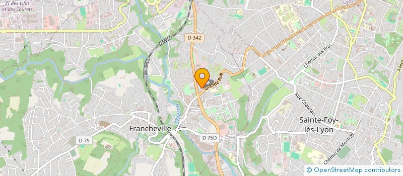 localisation de l'entreprise MADAME NICOLE LUCAS  FRANCHEVILLE