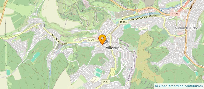 localisation de l'entreprise MADAME NICOLE LUCZAK  VILLERUPT