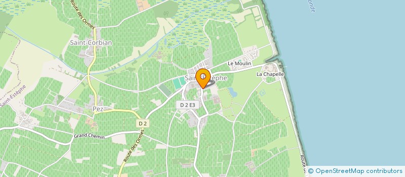 localisation de l'entreprise MADAME NICOLE LUDWIG à SAINT-ESTEPHE