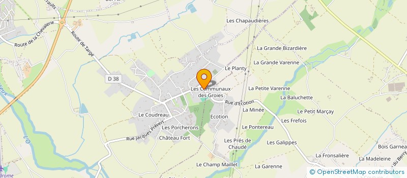 localisation de l'entreprise MADAME NICOLE LUNET à CHATELLERAULT