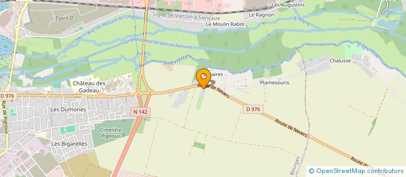 localisation de l'entreprise MADAME NICOLE LY  BOURGES