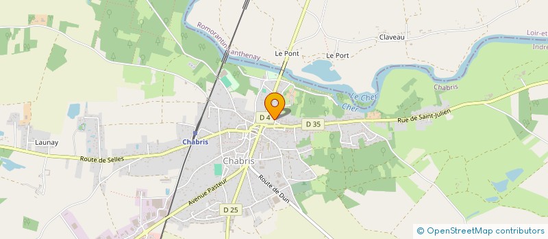 localisation de l'entreprise MADAME NICOLE MACE à CHABRIS