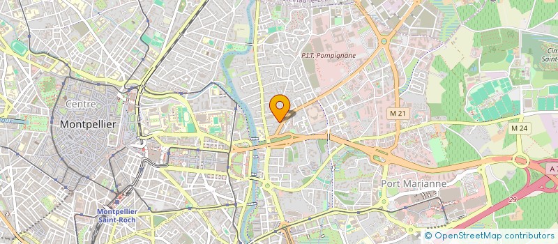 localisation de l'entreprise MADAME NICOLE MAGNIEN à MONTPELLIER