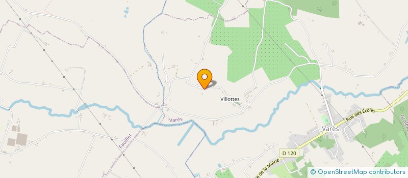 localisation de l'entreprise MADAME NICOLE MAILLOT  VARES