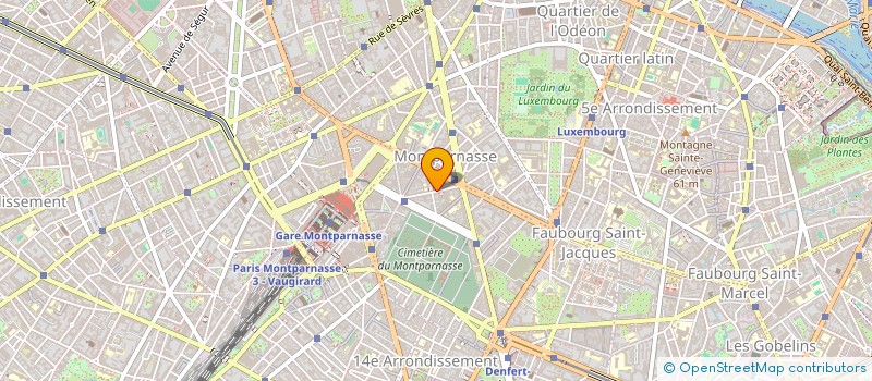 localisation de l'entreprise MADAME NICOLE MARCHAT  PARIS