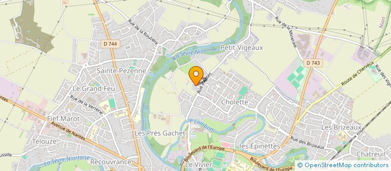 localisation de l'entreprise MADAME NICOLE MAROLEAU à NIORT