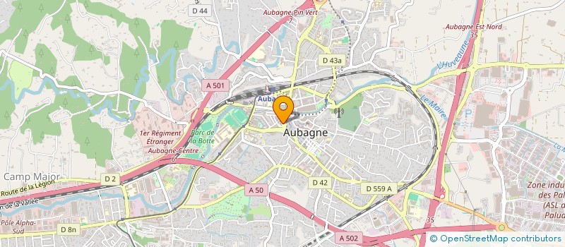 localisation de l'entreprise MADAME NICOLE MARROT à AUBAGNE