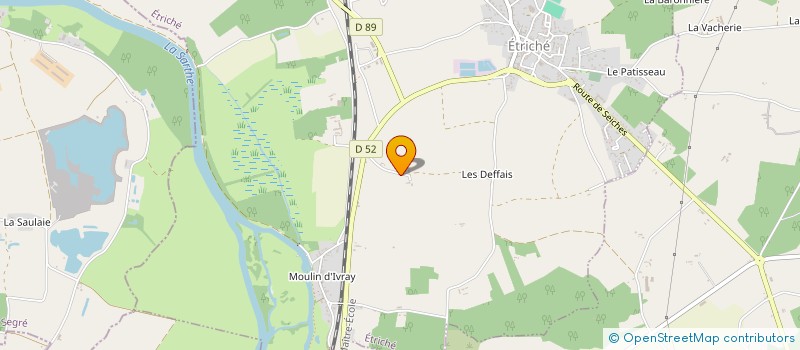 localisation de l'entreprise MADAME NICOLE MARSAT  ETRICHE