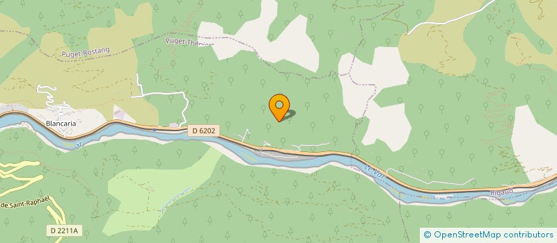 localisation de l'entreprise MADAME NICOLE MARTIN  PUGET-THENIERS